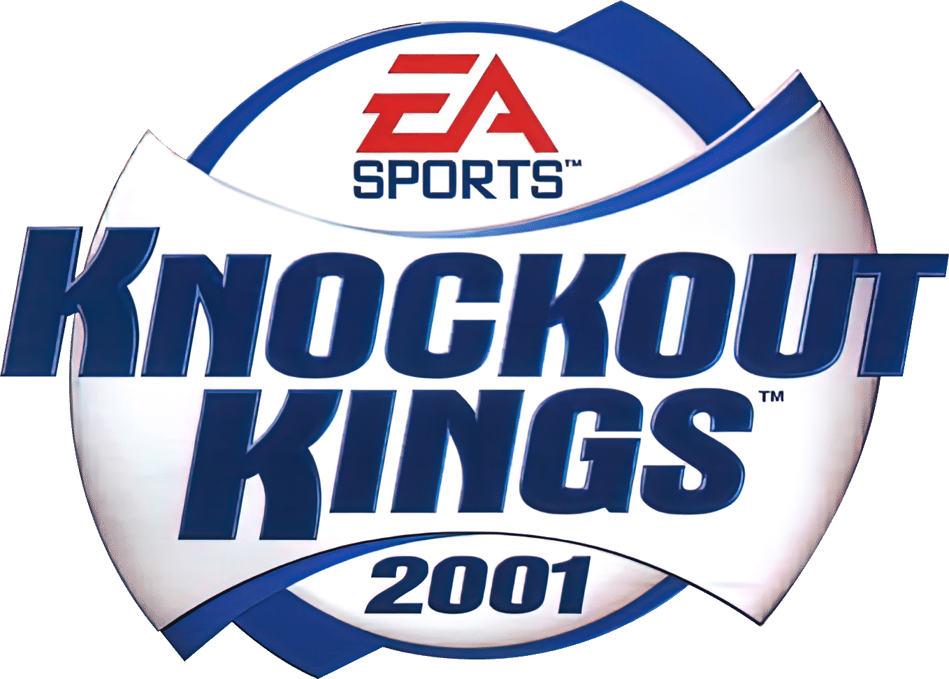 Knockout Kings 2001 logo for Playstation